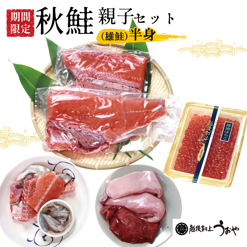 秋鮭（半身）親子